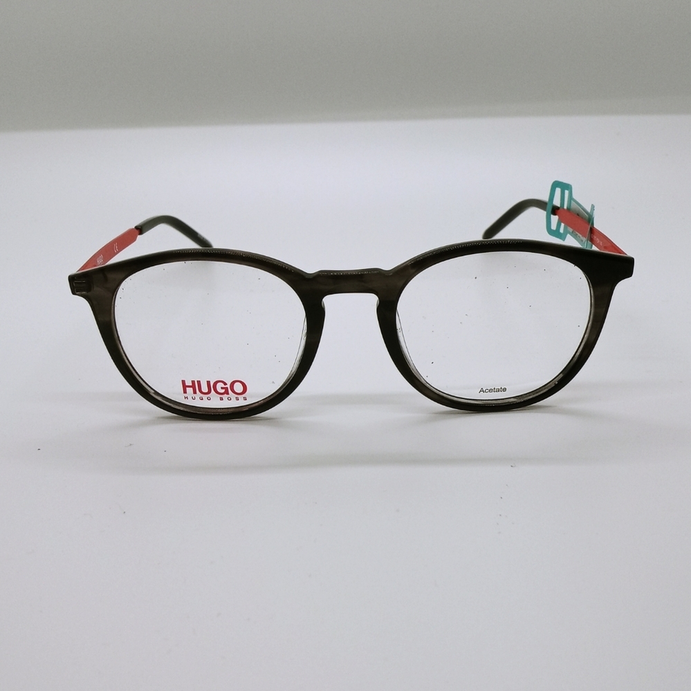 Hugo boss striped grey Rx frames